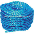 3 strands polypropylene monofilament rope 6mm twisted